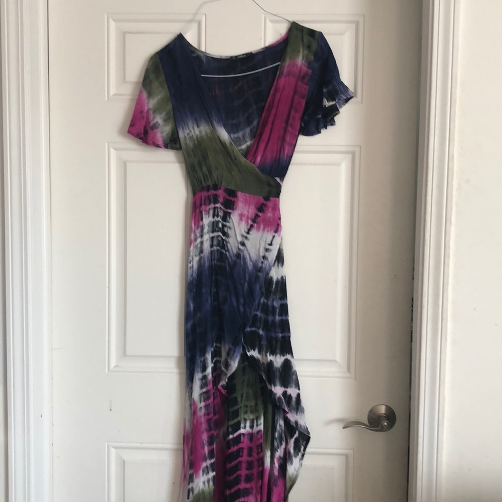 Never worn tie dye dress